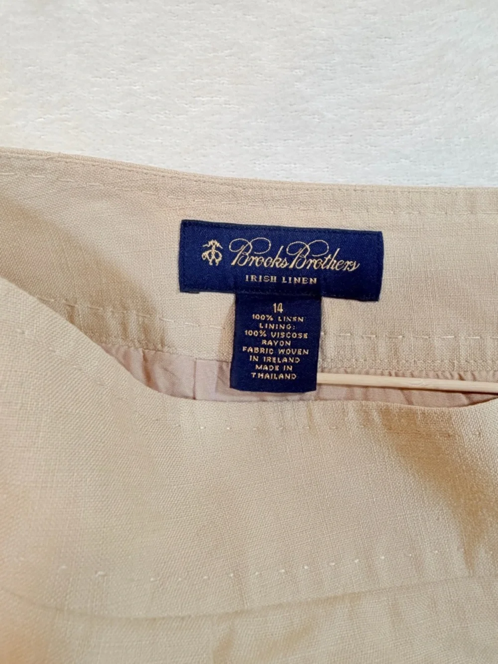 Brooks Brother’s‎ Women 100% Irish Linen Suit Blazer and Skirt Set
